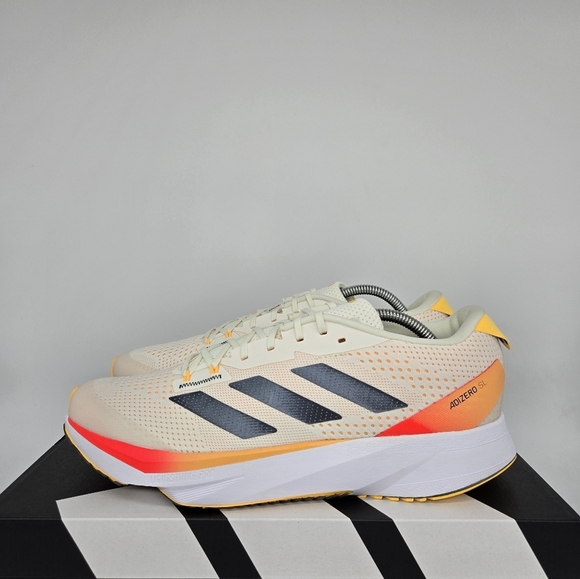 New adidas Adizero SL \'Ivory Black Spark\' Men\'s Running Shoes Size 11.5 main image 4